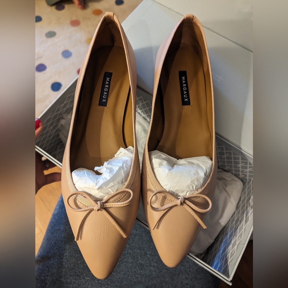 New Margaux 41 Rose Nappa Pointe shoes